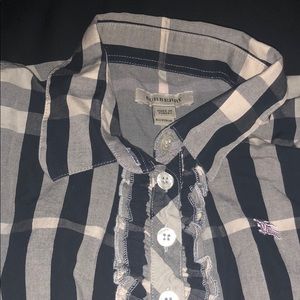 Burberry youth shirt size 8Y